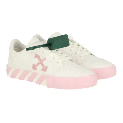 Off-white Off White Womens White/pink Sneaker In Multi