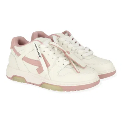 Off-white Off White Womens White/pink Sneaker In Multi