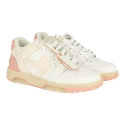 Off-white Off White Womens White/pink Sneaker In Neutral