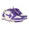 Off-white Off White Womens White/purple Sneaker In Purple