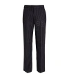 OFF-WHITE WOOL-BLEND 23 SLIM TROUSERS