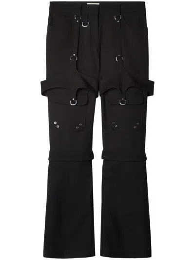 OFF-WHITE OFF-WHITE WOOL CARGO TROUSERS