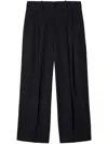 Off-white Ow Darted Tailored Trousers In Black