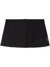 Off-white Savana Mini Skirt In Black  