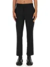 Off-white Off White Ow Wool Trousers In Black