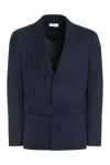 Off-white Wool Single-breasted Blazer