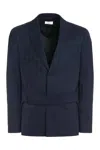 Off-white Wool Single-breasted Blazer