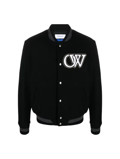 OFF-WHITE BOMBER VARSITY