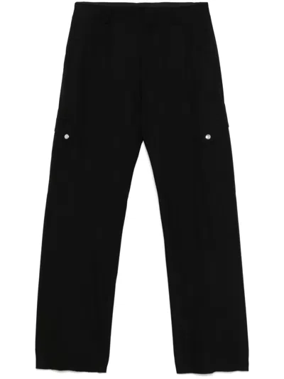 Off-white Woolgab Cargo Pants In Black
