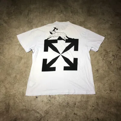 Pre-owned Off-white World Caterpillar Arrows Tee