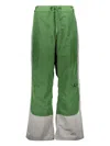 Off-white X Air Jordan Colourblock Track Pants In Green
