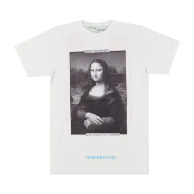 Pre-owned Off-white X Mca Figures Of Speech Mona Lisa T-shirt 'white'