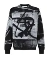 Off-white X Pablo Tomek Slogan-print Sweatshirt In Black