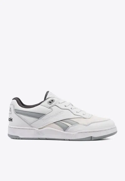 Off-white X Reebok Bb 4000 Vintage Ii Leather Sneakers In White