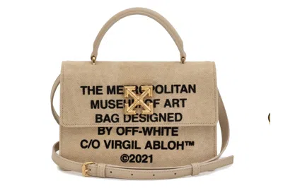 Pre-owned Off-white X The Met Handbag Neutral