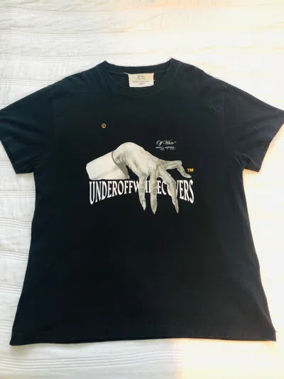 Pre-owned Off White X Undercover Fw19 Hand Dart Tee In Black