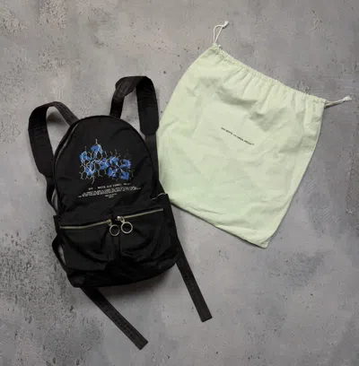 Pre-owned Off White X Virgil Abloh Off-white Backpack Virgil Abloh Bag Multi Pocket In Black