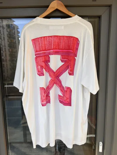 Pre-owned Off White X Virgil Abloh Off White Marker Arrow Tee