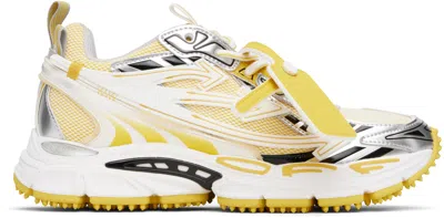 Off-white Yellow & White Be Right Back Sneakers