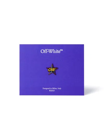 Off-white Yellow/red Star Dubrae Charm In Blue