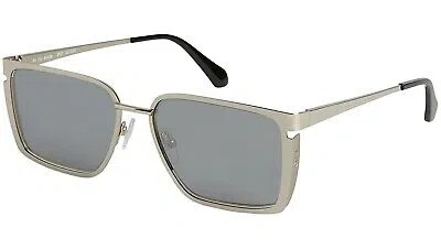 Pre-owned Off-white Yoder Oeri121s24met0017272 Silver