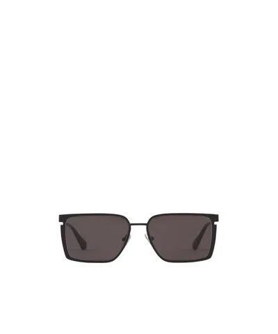 Off-white Yoder Rectangle-frame Sunglasses In Black