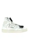 Off-white 20mm 3.0 Off Court Leather Sneakers In White