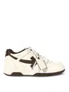 Off-white Slim Out Of Office Low-top Sneakers In Marrón