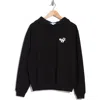 Off-white Zebra Arrow Cotton Hoodie In Black
