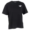 Off-white Zebra Logo-print T-shirt In Black Cotton In Black