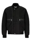 Off-white Bookish Chain Insideout Bomber Jacket In Black