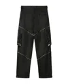 Off-white Nylon Cargo Pants In Black