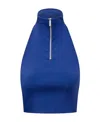Off-white Sleeveless Top In Blue