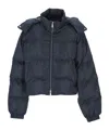 Off-white Zip-up High Neck Jacket In Black