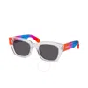 Off-white Zurich Full Smoke Square Unisex Sunglasses Oeri029 8607 51