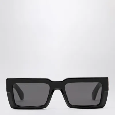 Off-white Moberly Rectangular Logo Sunglasses In Black
