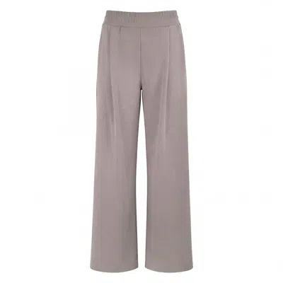 Off>grid Women's Neutrals / Brown Sennen Mink Scuba Sustainable Trouser