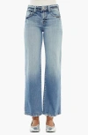 Official Kancan Usa Veronica Premier High Rise Slim Wide Leg Jeans In Medium Wash