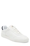 Official Program Clean Cupsole Camo Sneaker In White/dark Blue