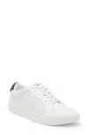 Official Program Court Low Top Sneaker In White/dark Grey