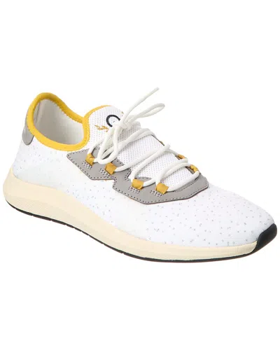 Official Program Tkm-60 Knit & Leather Sneaker In White