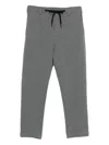 Officina 36 Drawstring-fastening Trousers In Gray