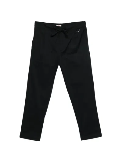 Officina 36 Drawstring Pocket Trousers In Black