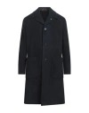 Officina 36 Man Coat Midnight Blue Size 40 Acrylic, Polyester, Virgin Wool