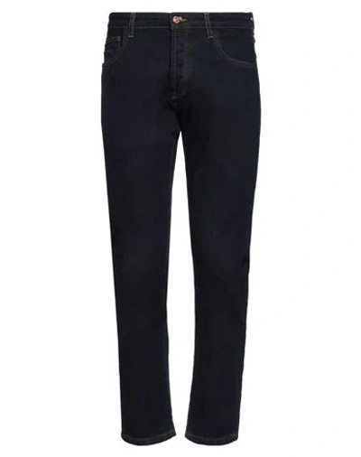 Officina 36 Man Jeans Blue Size 30 Cotton, Elastane