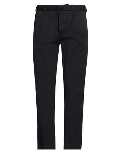 Officina 36 Man Pants Black Size 36 Cotton, Elastane