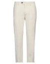 OFFICINA 36 OFFICINA 36 MAN PANTS CREAM SIZE 36 COTTON, ELASTANE