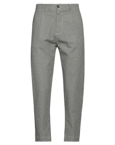 Officina 36 Man Pants Dark Green Size 30 Cotton, Elastane