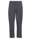 Officina 36 Man Pants Grey Size 36 Polyester, Viscose, Wool, Elastane In Black