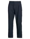 Officina 36 Man Pants Midnight Blue Size 34 Wool, Polyester